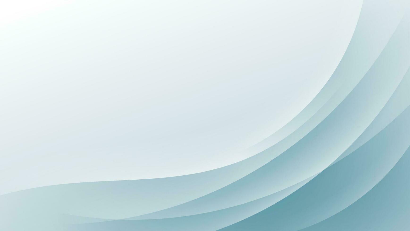 abstract wit achtergrond met golvend lijnen samenstelling. vector illustratie