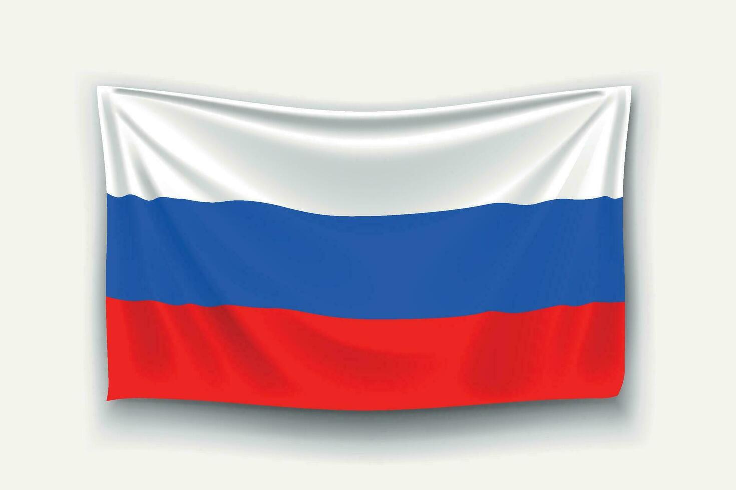 vlag van Rusland vector