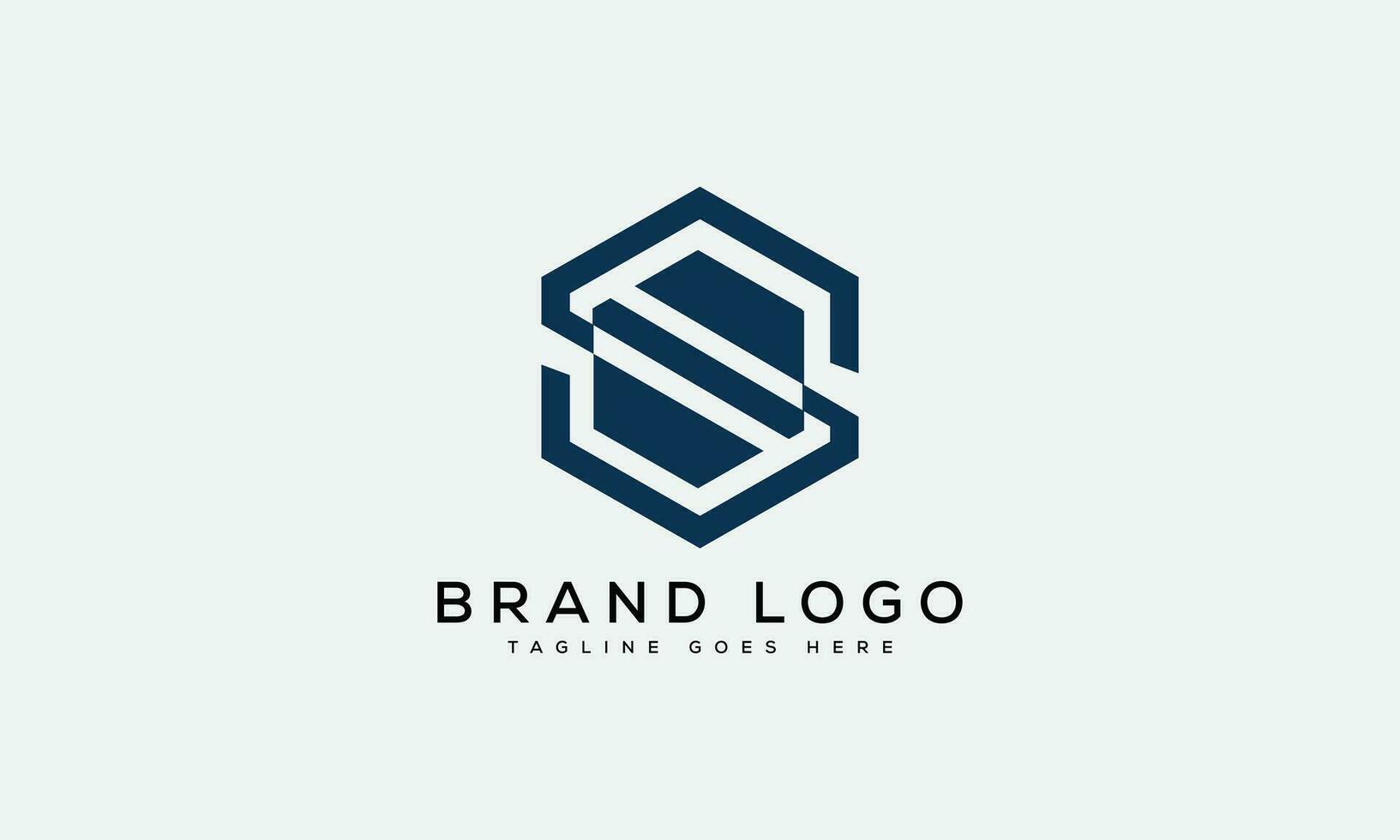 brief s logo ontwerp vector sjabloon ontwerp voor merk.