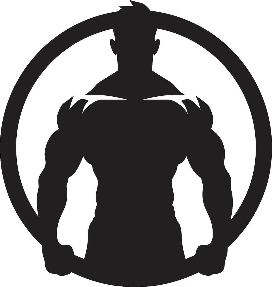 afgezwakt technieken vector kunst voor bodybuilding en oefening sterkte houding oefening vector pictogrammen in bodybuilding