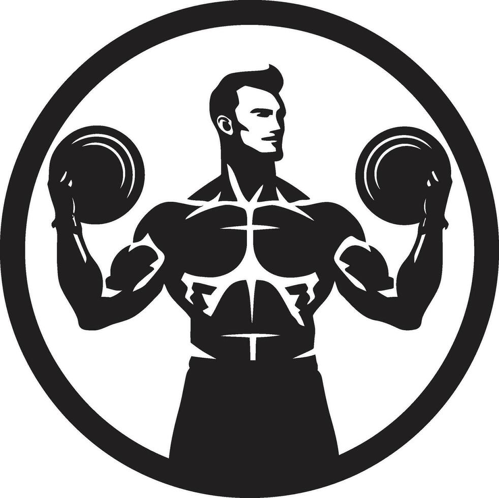 bepaald kracht oefening vector ontwerpen voor bodybuilding atletisch ambities bodybuilding vector pictogrammen in geschiktheid ontwerp