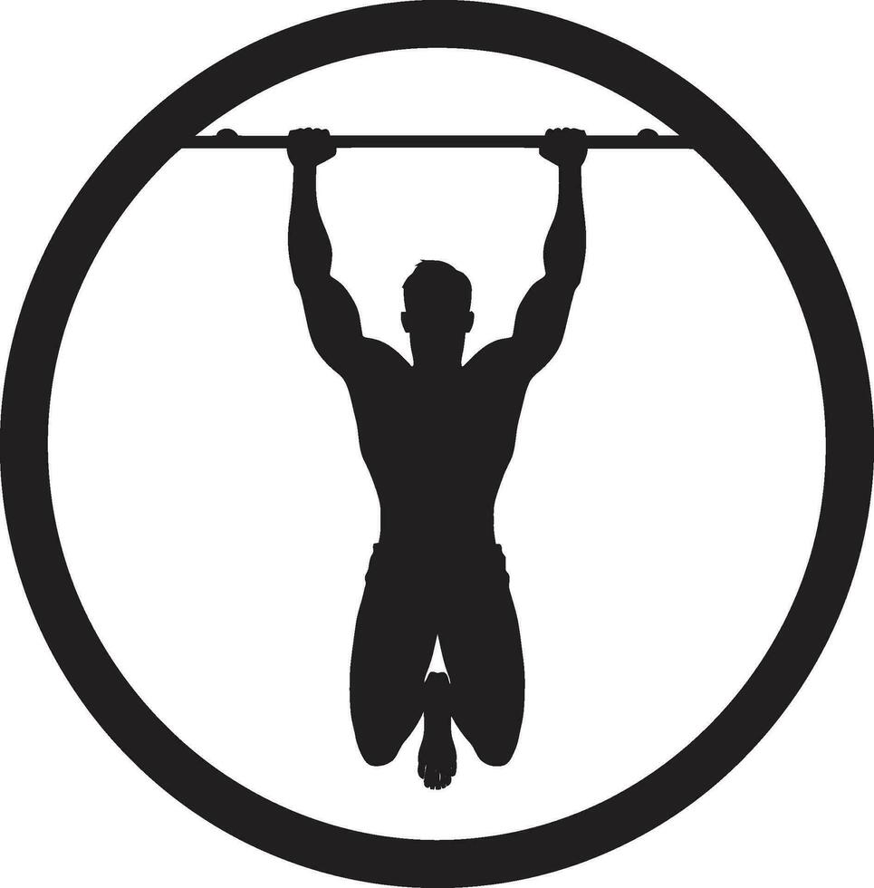 afgezwakt technieken vector pictogrammen voor geschiktheid en bodybuilding sterkte houding oefening vector ontwerpen in bodybuilding