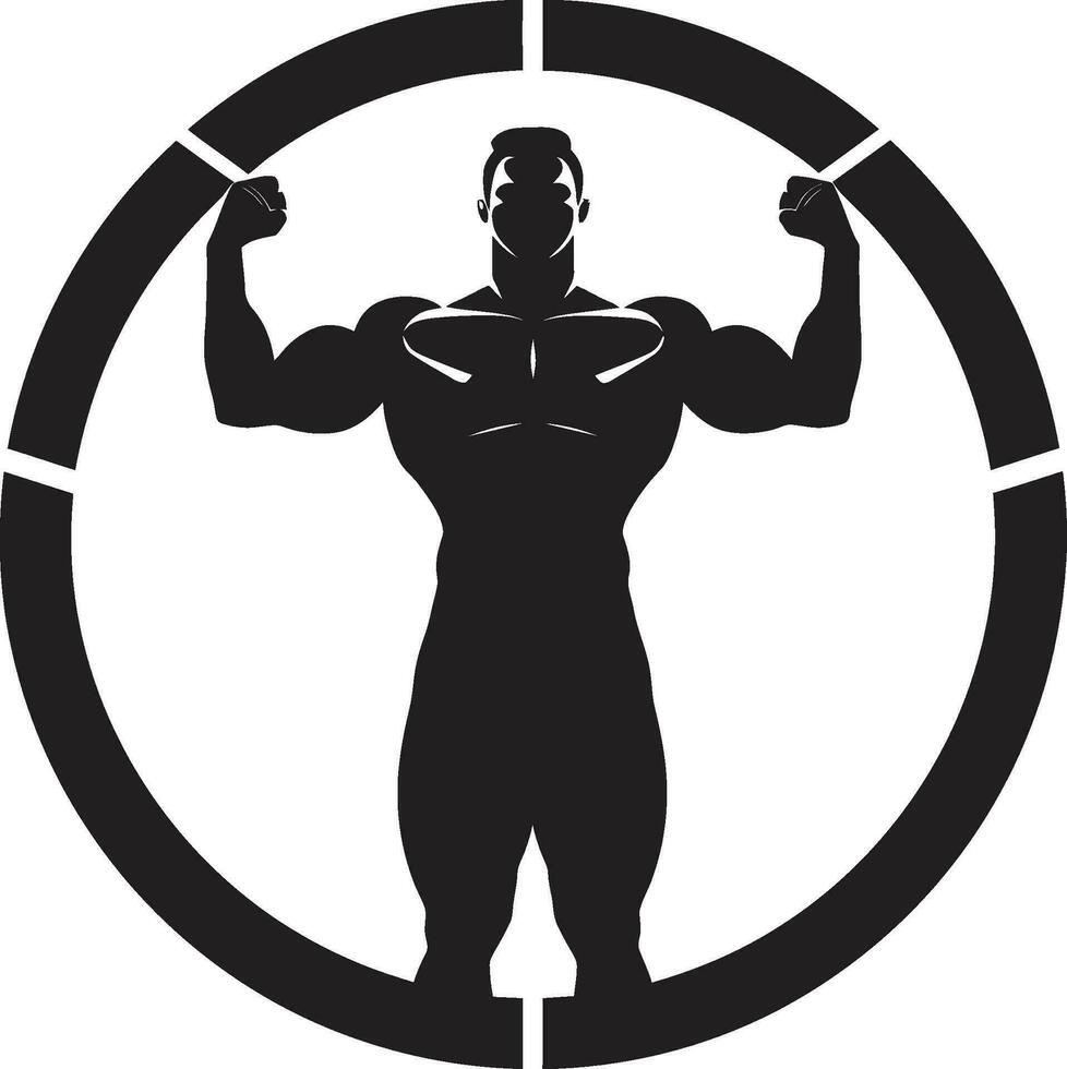 geschiktheid stichtingen oefening vector pictogrammen in bodybuilding dynamisch lichamen vector kunst voor bodybuilding en oefening