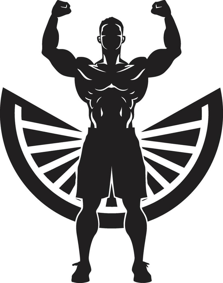 beeldhouwen succes vector ontwerpen voor bodybuilding en oefening dynamisch inspanningen oefening vector pictogrammen voor bodybuilding