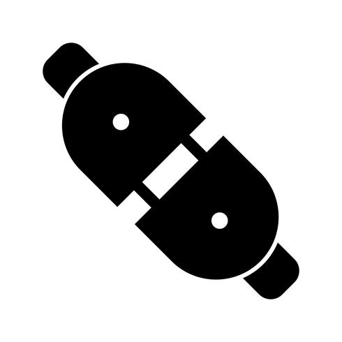 Plug-connector Vector pictogram