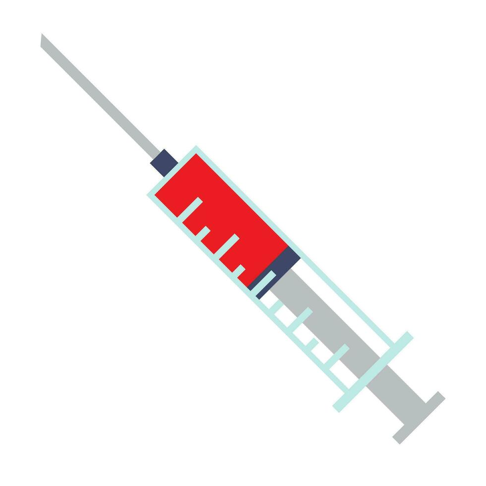 injectiespuit icoon vector. injectie illustratie teken. analyses symbool. vaccin logo. vector