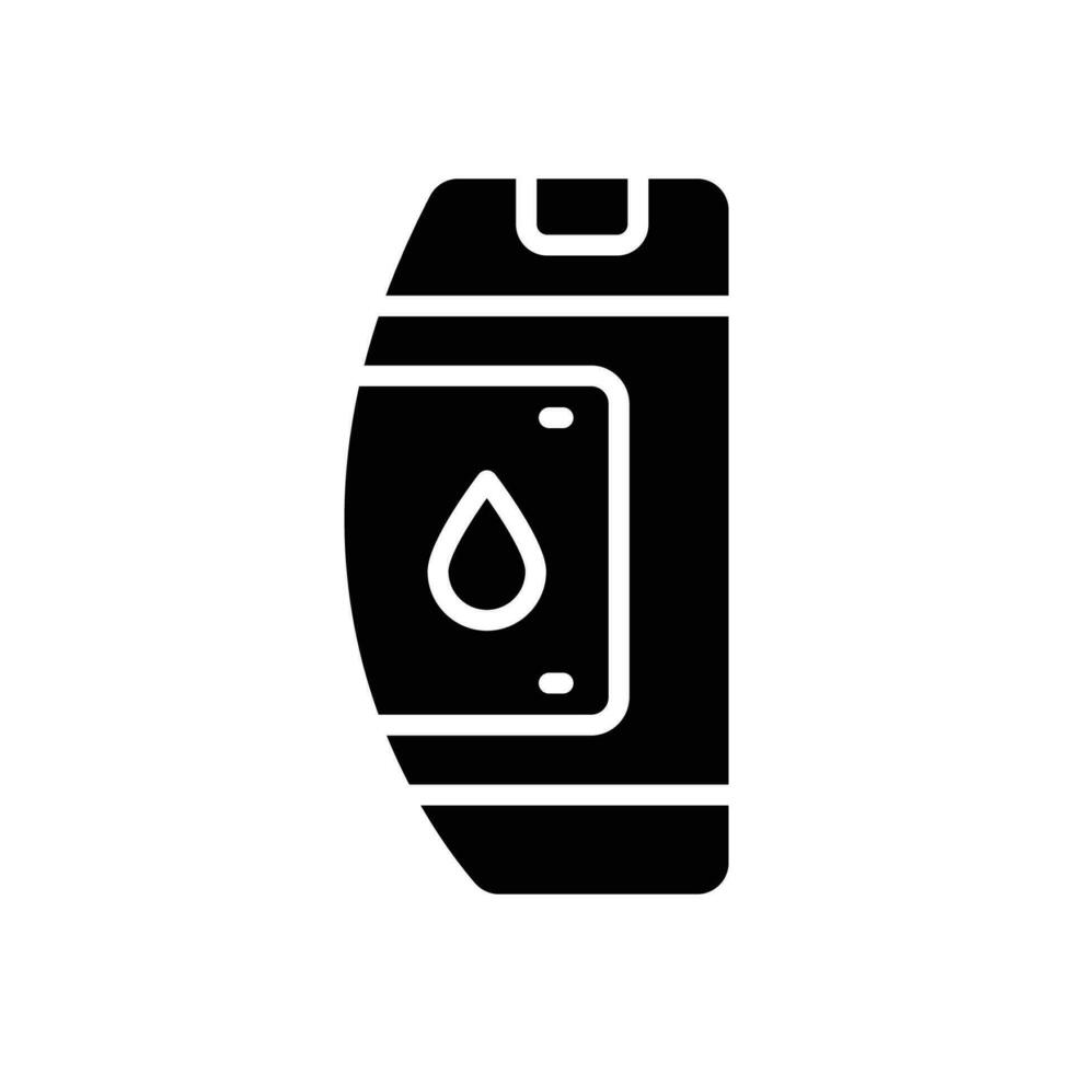 shampoo icoon. vector glyph icoon voor uw website, mobiel, presentatie, en logo ontwerp.