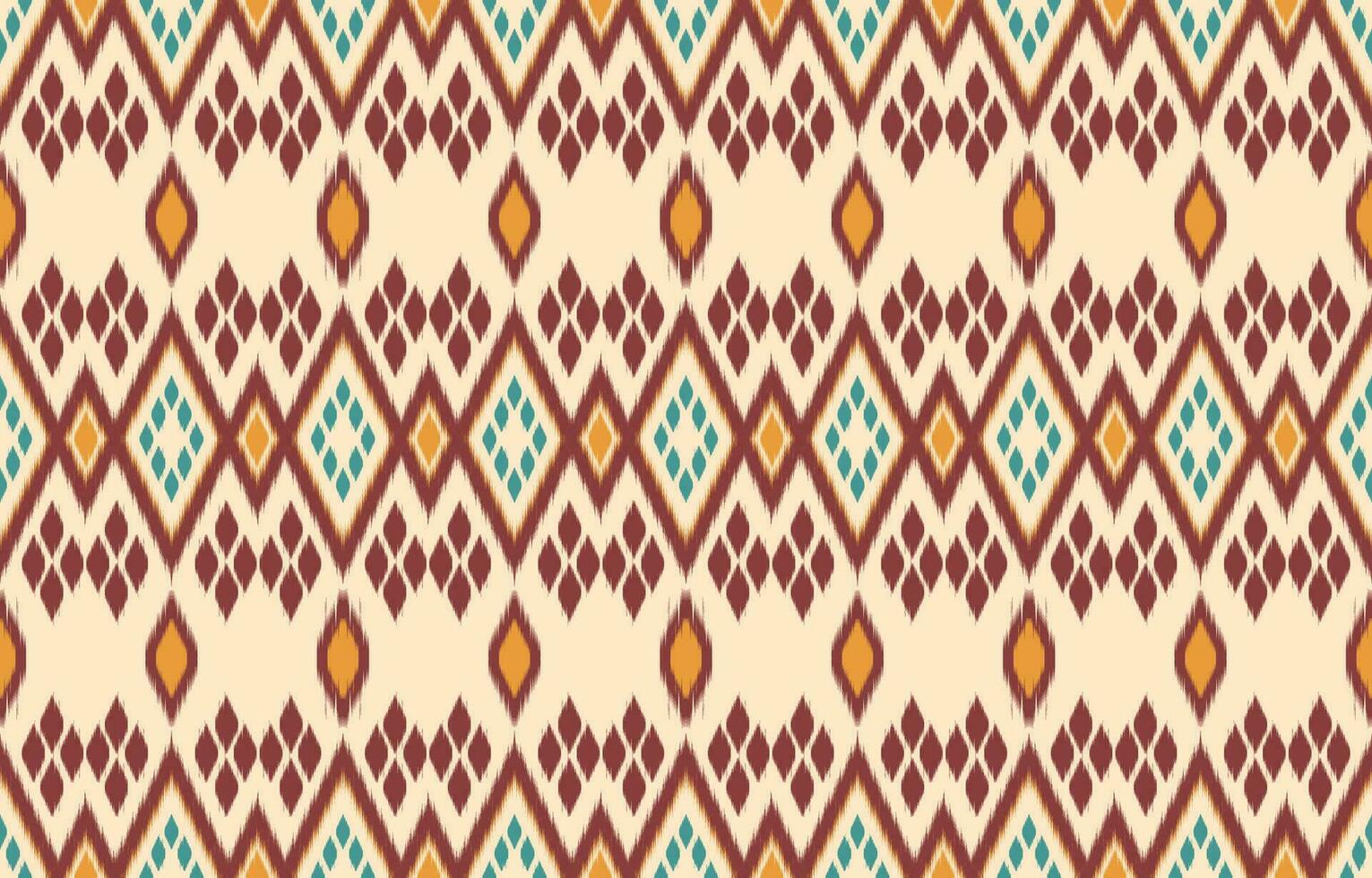 etnisch abstract ikat kunst. aztec ornament afdrukken. meetkundig etnisch patroon naadloos kleur oosters. ontwerp voor achtergrond ,gordijn, tapijt, behang, kleding, inpakken, batik, vector illustratie.