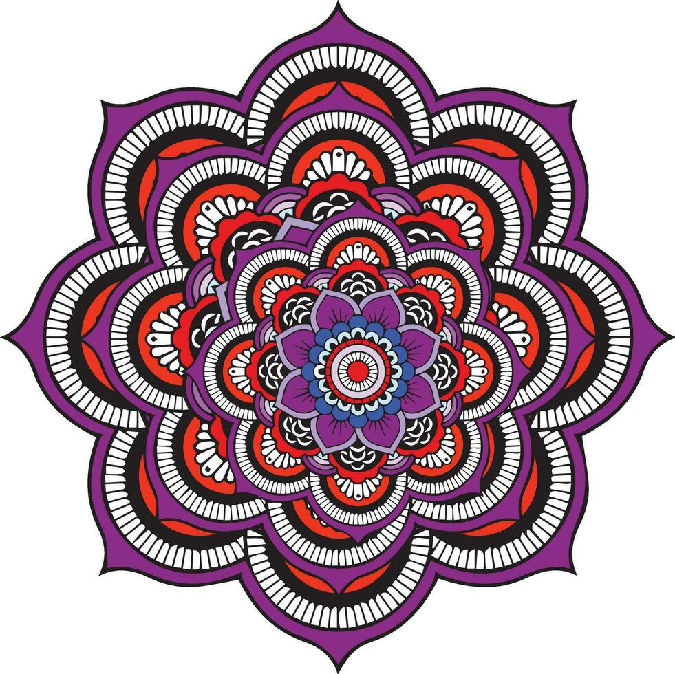 mandala batik vector