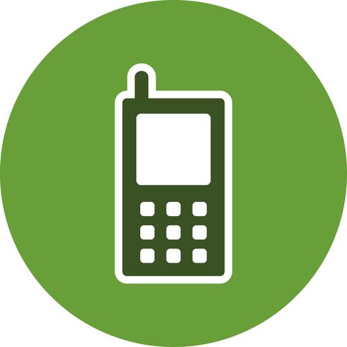 Mobiele telefoon Vector Icon