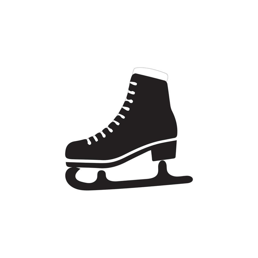 ijs het schaatsen icoon in verschillend stijl vector illustratie. ijs skates glyph icoon ontworpen in gevuld, schets, lijn en beroerte stijl kan worden gebruikt voor web, mobiel, ui