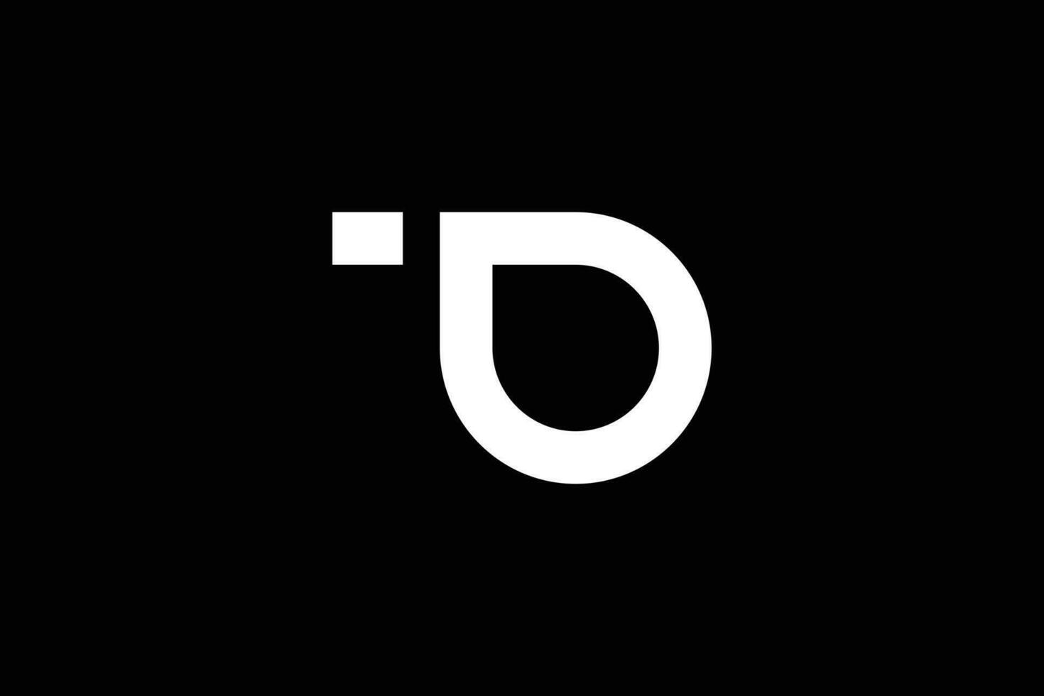 brief t O logo ontwerp sjabloon vector
