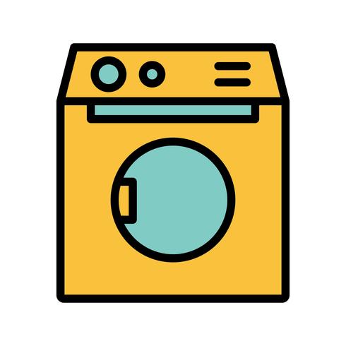 Wasmachine Vector Icon