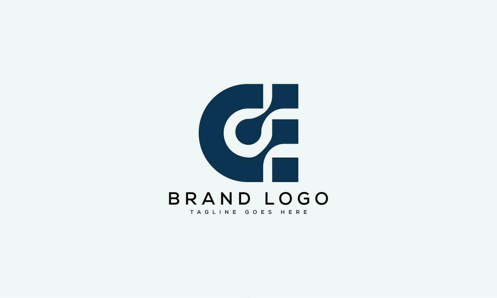 brief c logo ontwerp vector sjabloon ontwerp voor merk.
