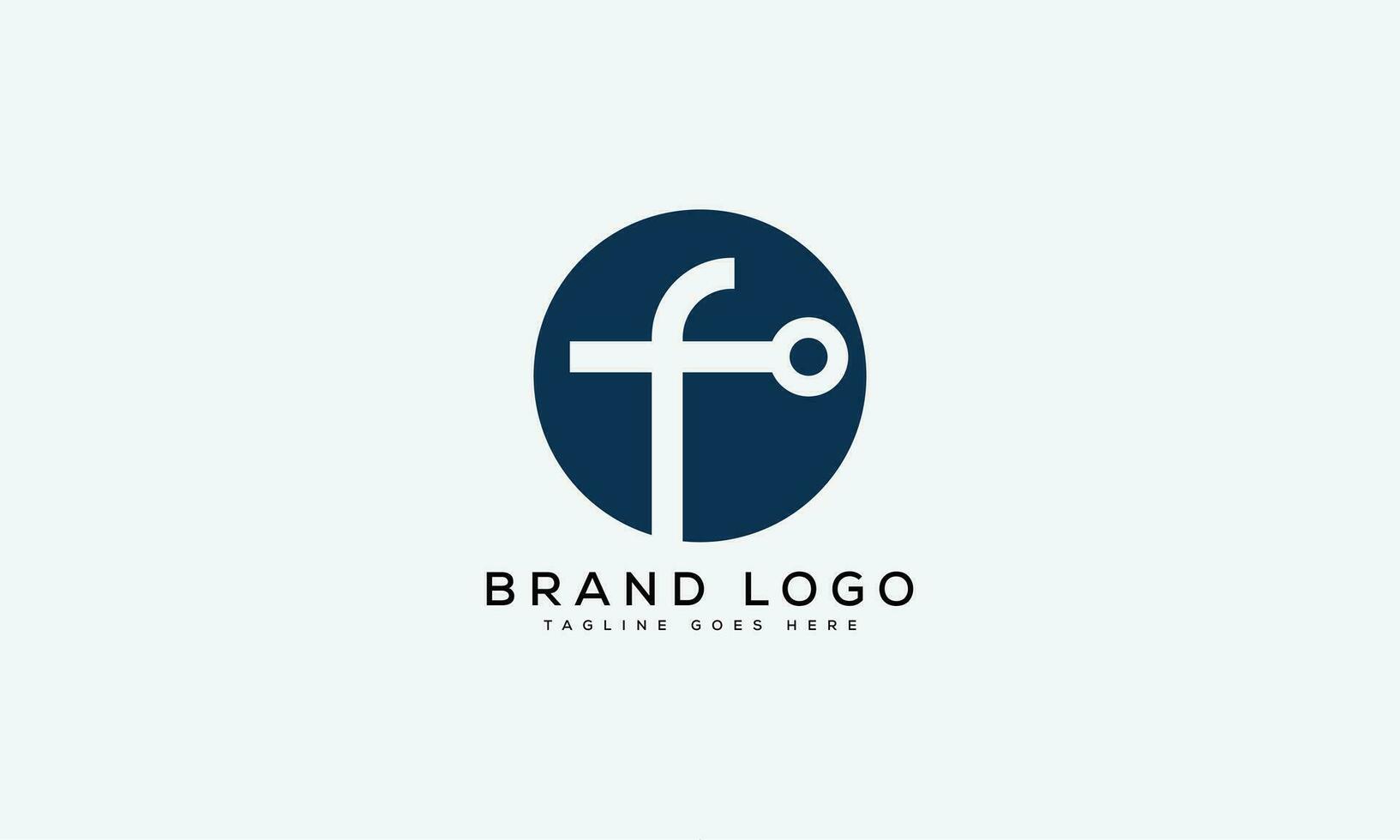 brief f logo ontwerp vector sjabloon ontwerp voor merk.