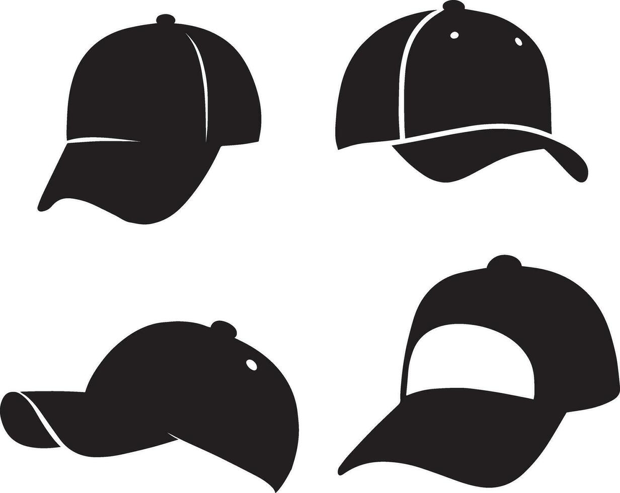 hoed vector silhouet illustratie 2