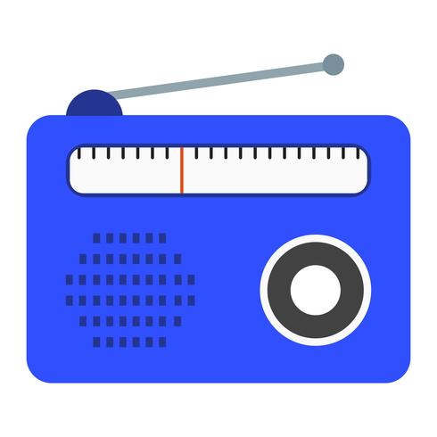 radio vector pictogram