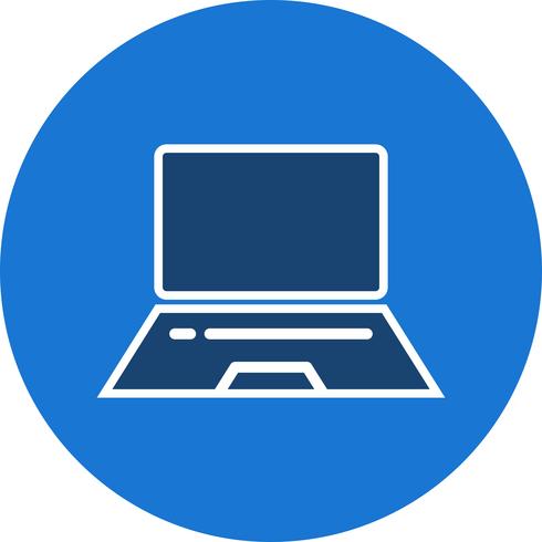 Vector laptop pictogram