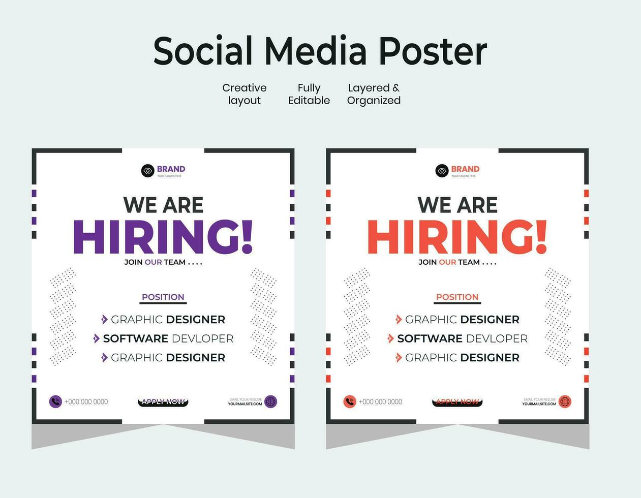 baan vacature ontwerp poster. wij zijn in dienst nemen post voeden Aan plein ontwerp. Open werving regionaal verkoop manager ontwerp sjabloon. sociaal media vind een baan lay-out vector