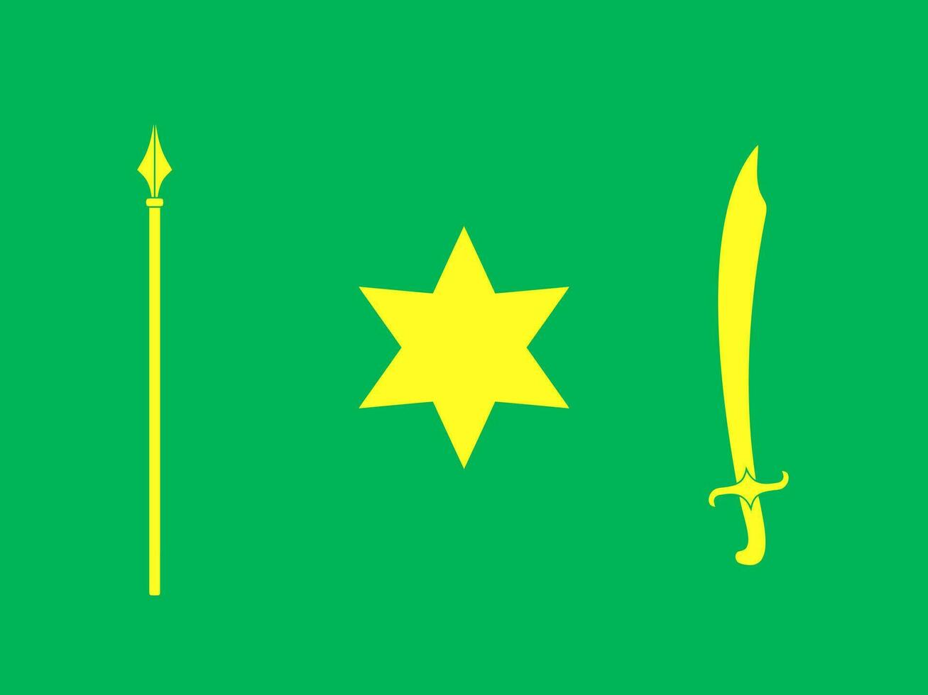 de vlag van novgorod-siverskyi vector