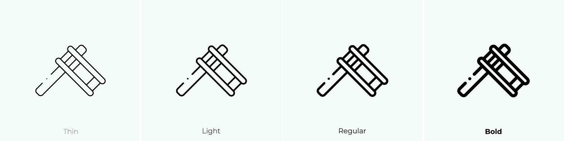 ratel icoon. dun, licht, regelmatig en stoutmoedig stijl ontwerp geïsoleerd Aan wit achtergrond vector