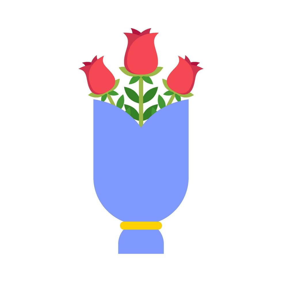 bloem boeket vlak illustratie vector