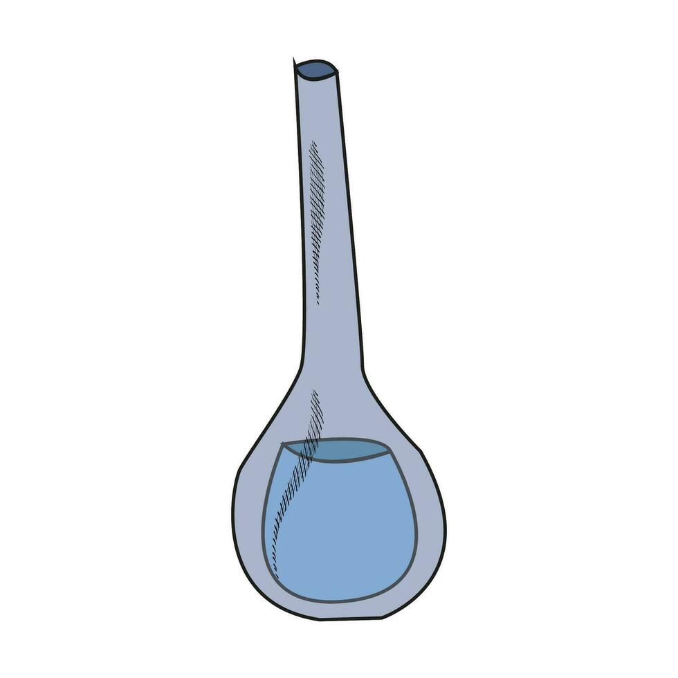 conisch fles, chemie, chemisch formules. scheikundige dag. wetenschap, laboratorium vector