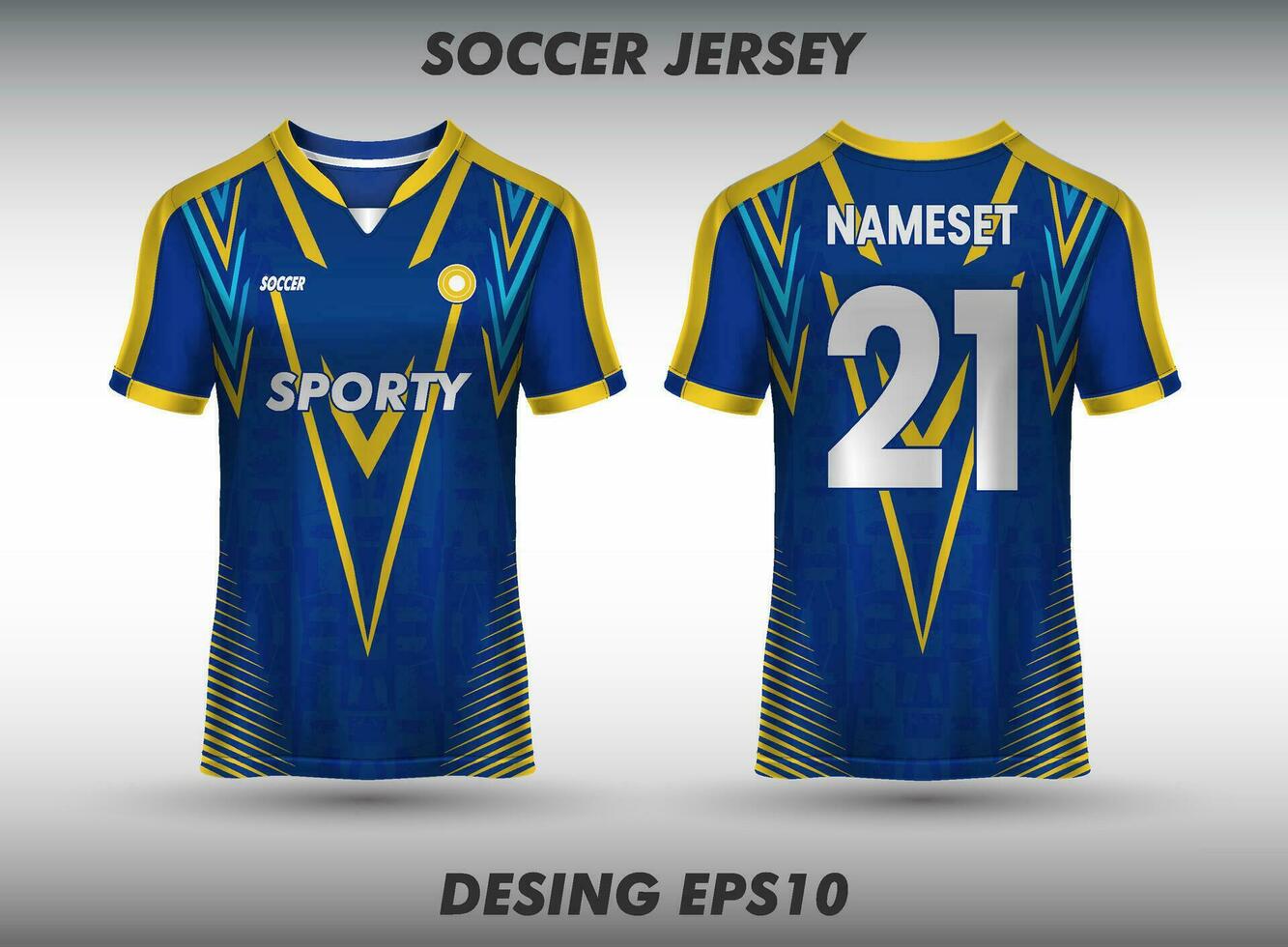 vector Jersey ontwerp voor sublimatie sport t overhemd ontwerp