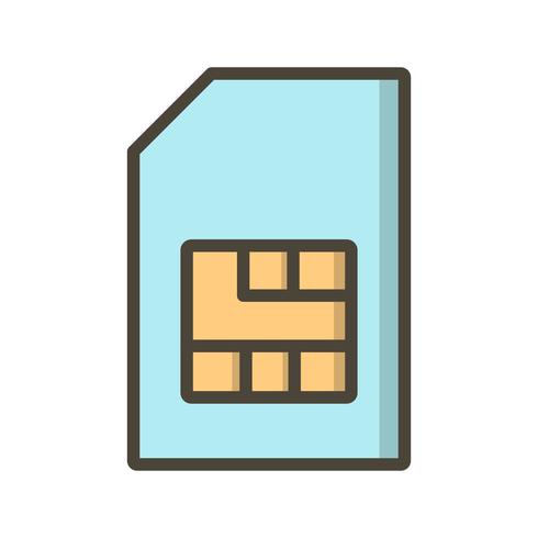 sim vector pictogram