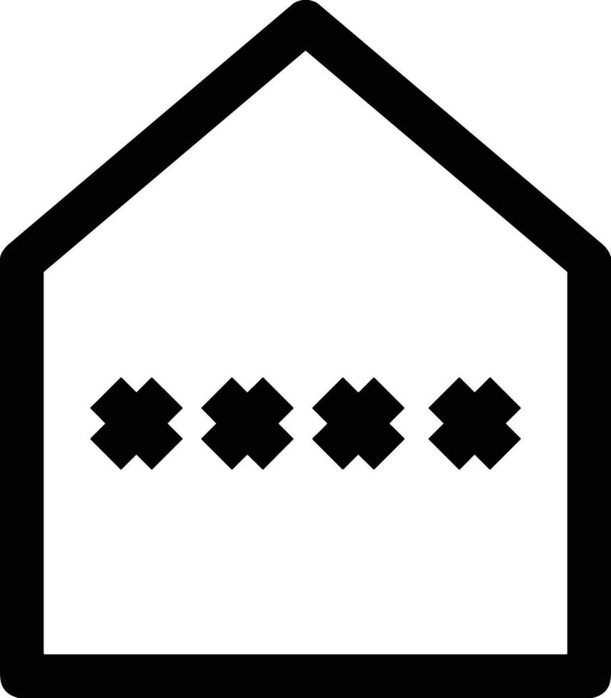 huis schets icoon symbool vector afbeelding. illustratie van de huis echt landgoed grafisch eigendom ontwerp afbeeldingv