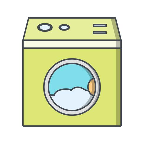 Wasmachine Vector Icon