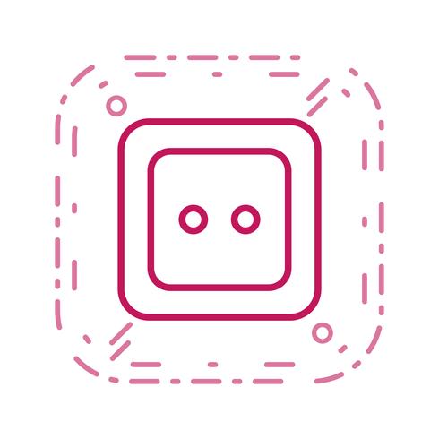 socket vector pictogram