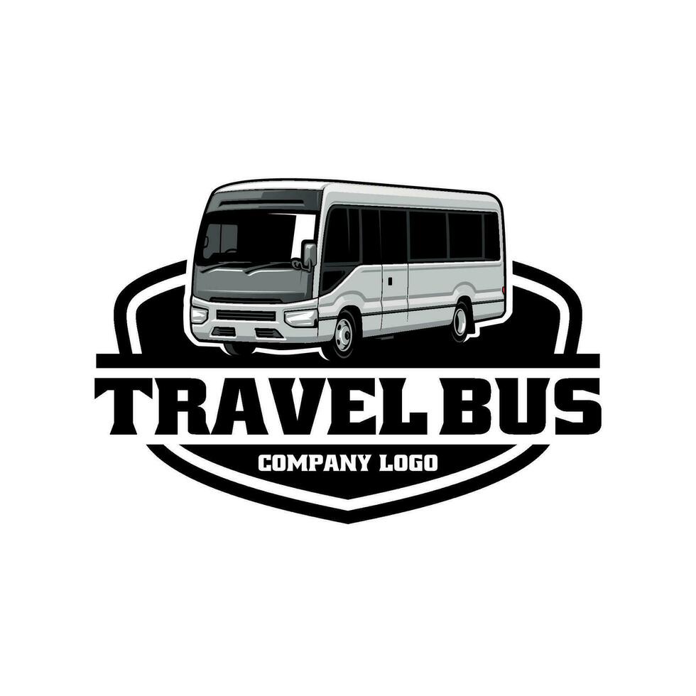 reizen bus illustratie logo vector
