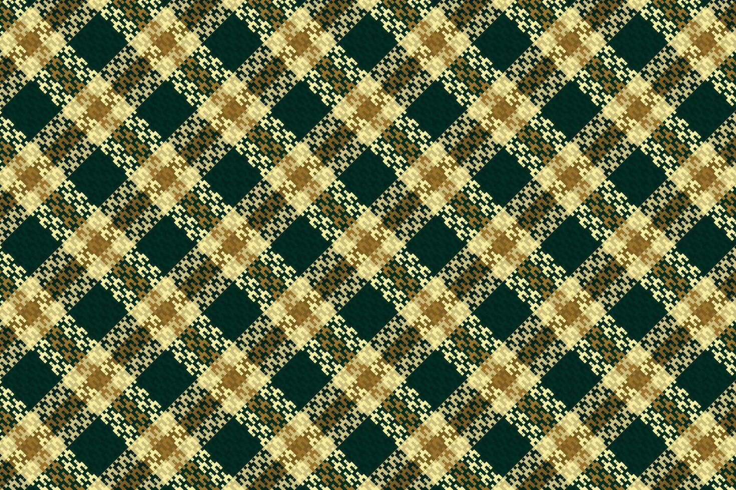 tartan geruite patroon met textuur en retro kleur. vector