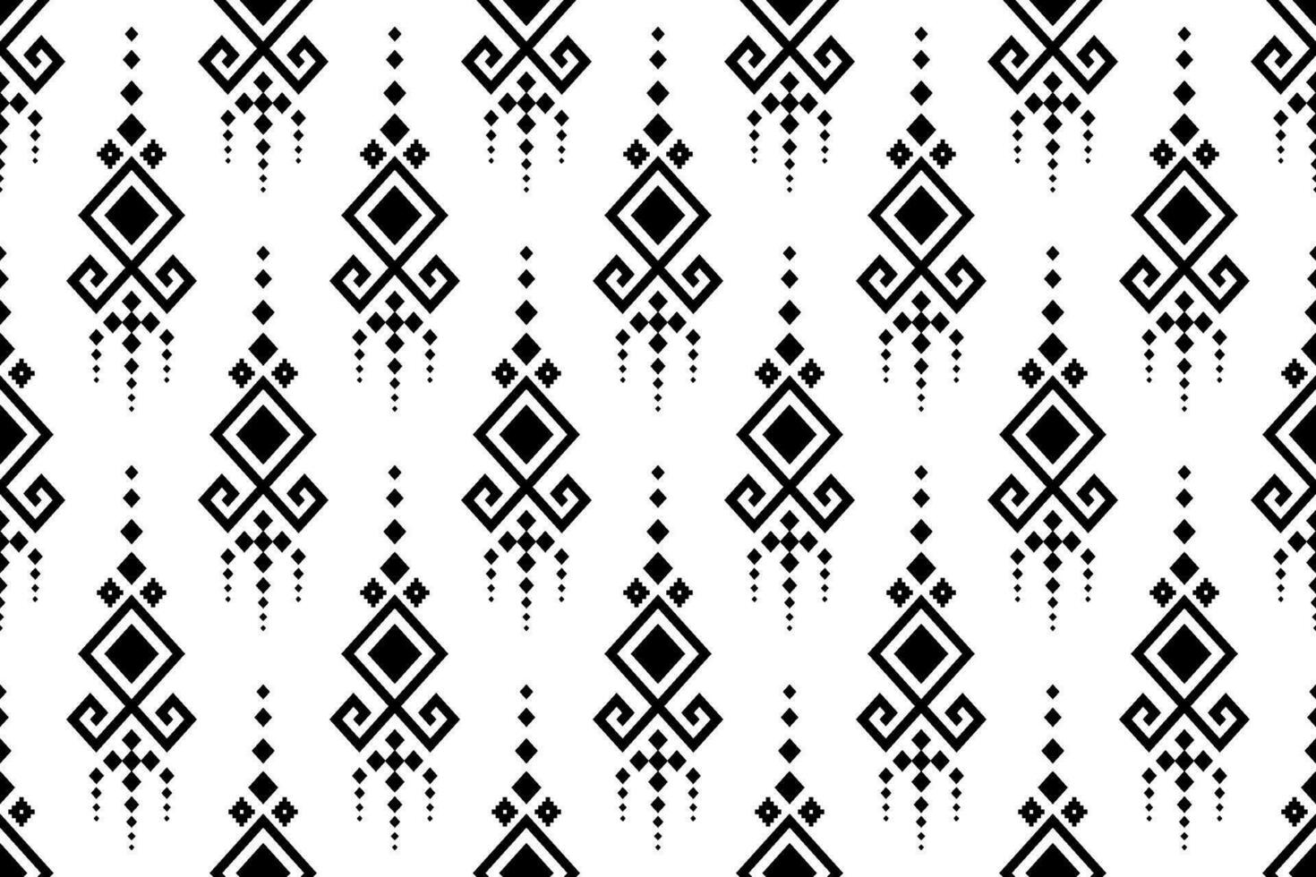 natuur jaargangen kruis steek traditioneel etnisch patroon paisley bloem ikat achtergrond abstract aztec Afrikaanse Indonesisch Indisch naadloos patroon voor kleding stof afdrukken kleding jurk tapijt gordijnen en sarong vector