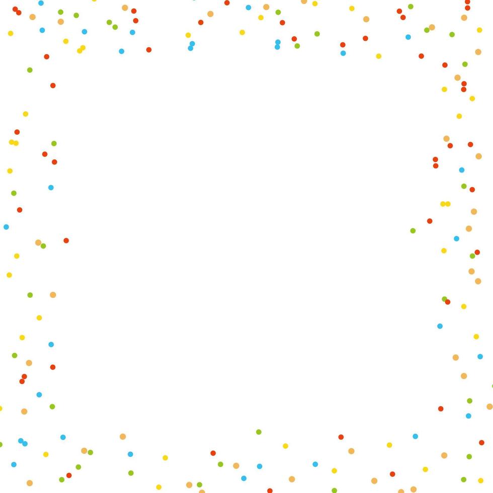 partij vakantie abstracte achtergrond sjabloon met confetti. vector illustratie