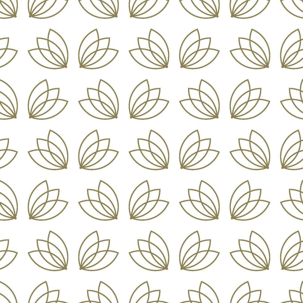 naadloos bloemen patroon met een modern stijl vector