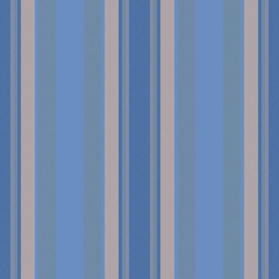 verticaal lijnen streep patroon in blauw. vector strepen achtergrond kleding stof textuur. meetkundig gestreept lijn naadloos abstract ontwerp.