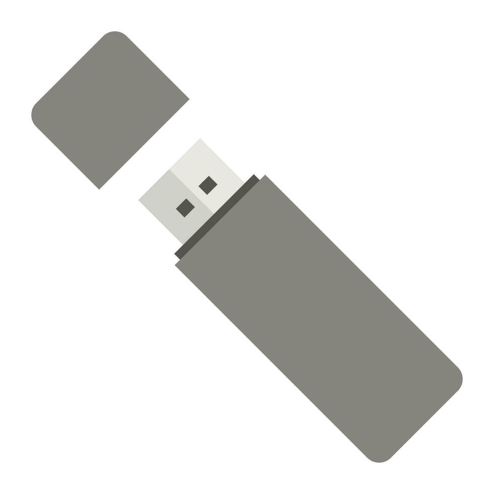 USB flash rit icoon geïsoleerd Aan wit achtergrond. vector illustratie