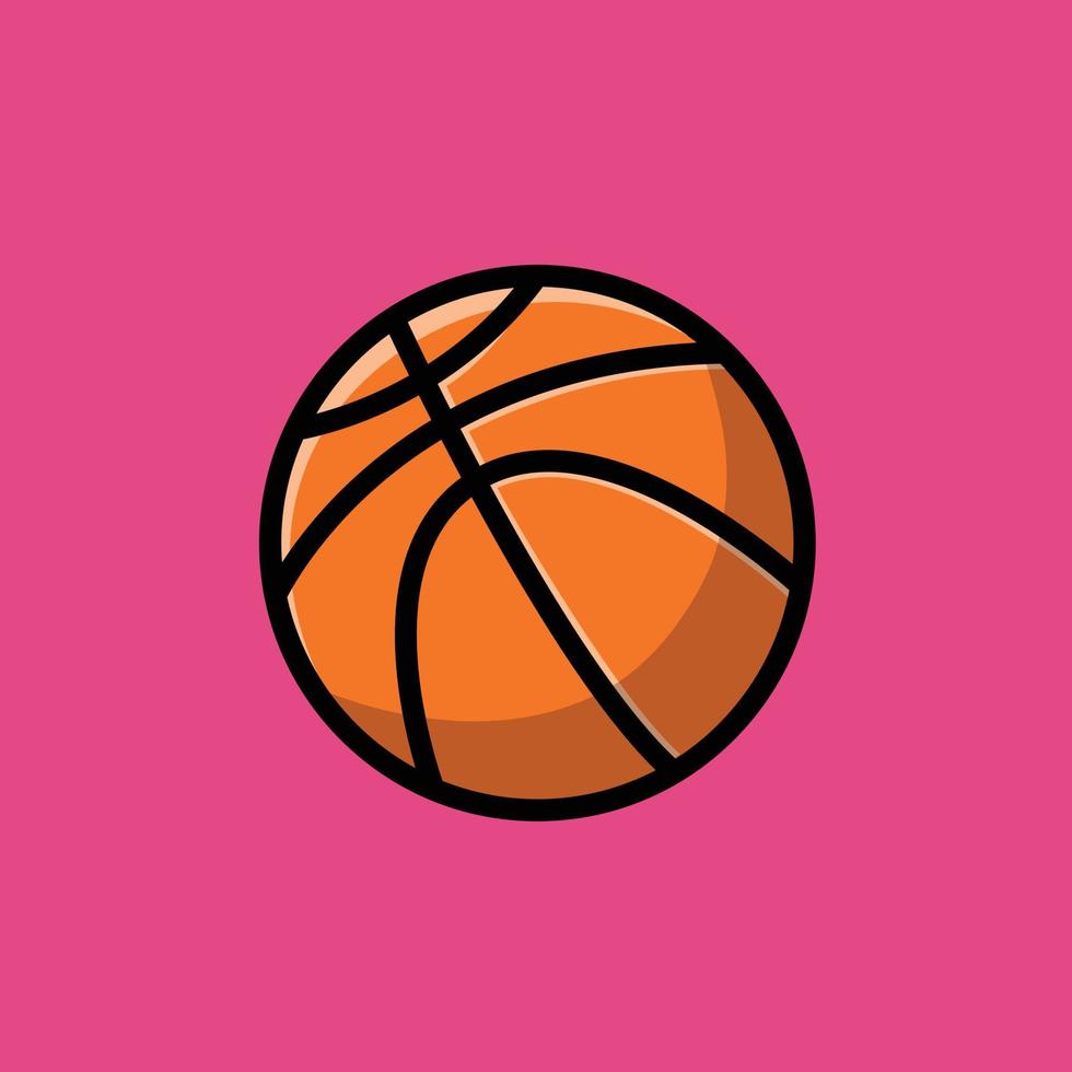 basketbal illustratie vector