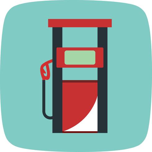 Brandstofstation Vector Icon