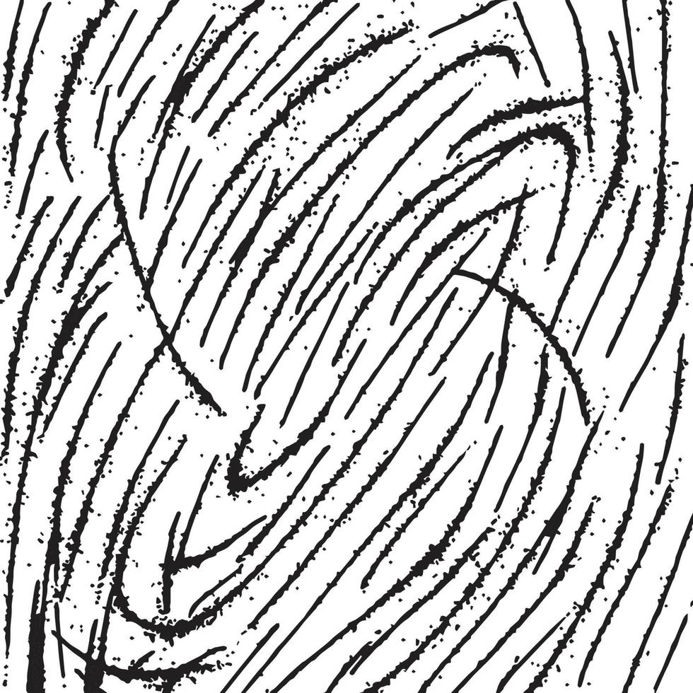 zwarte verf penseelstreken vector naadloze patroon. hand getekende gebogen en golvende lijnen met grunge cirkels. borstel krabbelt decoratieve textuur. rommelige doodles, gedurfde bochtige lijnen illustratie.