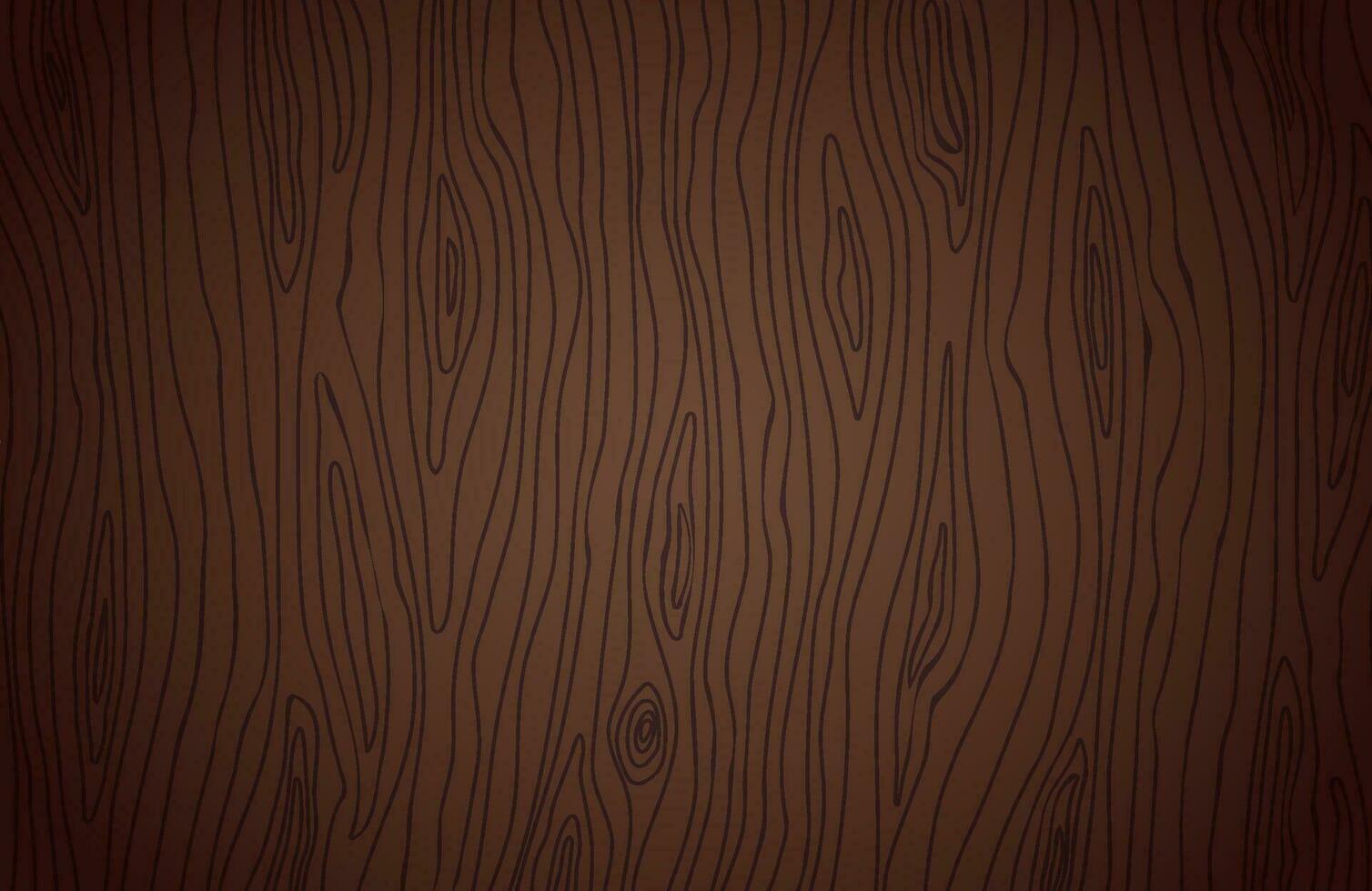 donker wengé hout hand- getrokken textuur. vector achtergrond