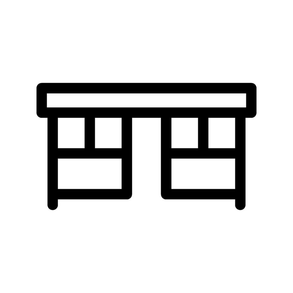 bureau icoon vector symbool ontwerp illustratie
