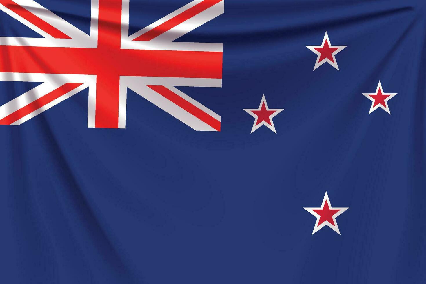 terug vlag nieuw Zeeland vector