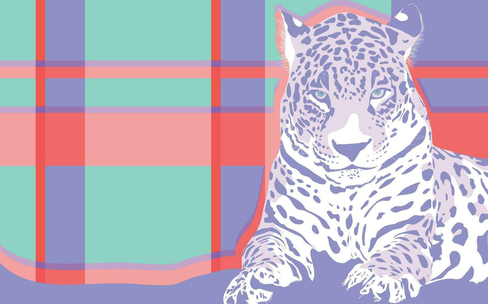 riso jaguar achtergrond vector