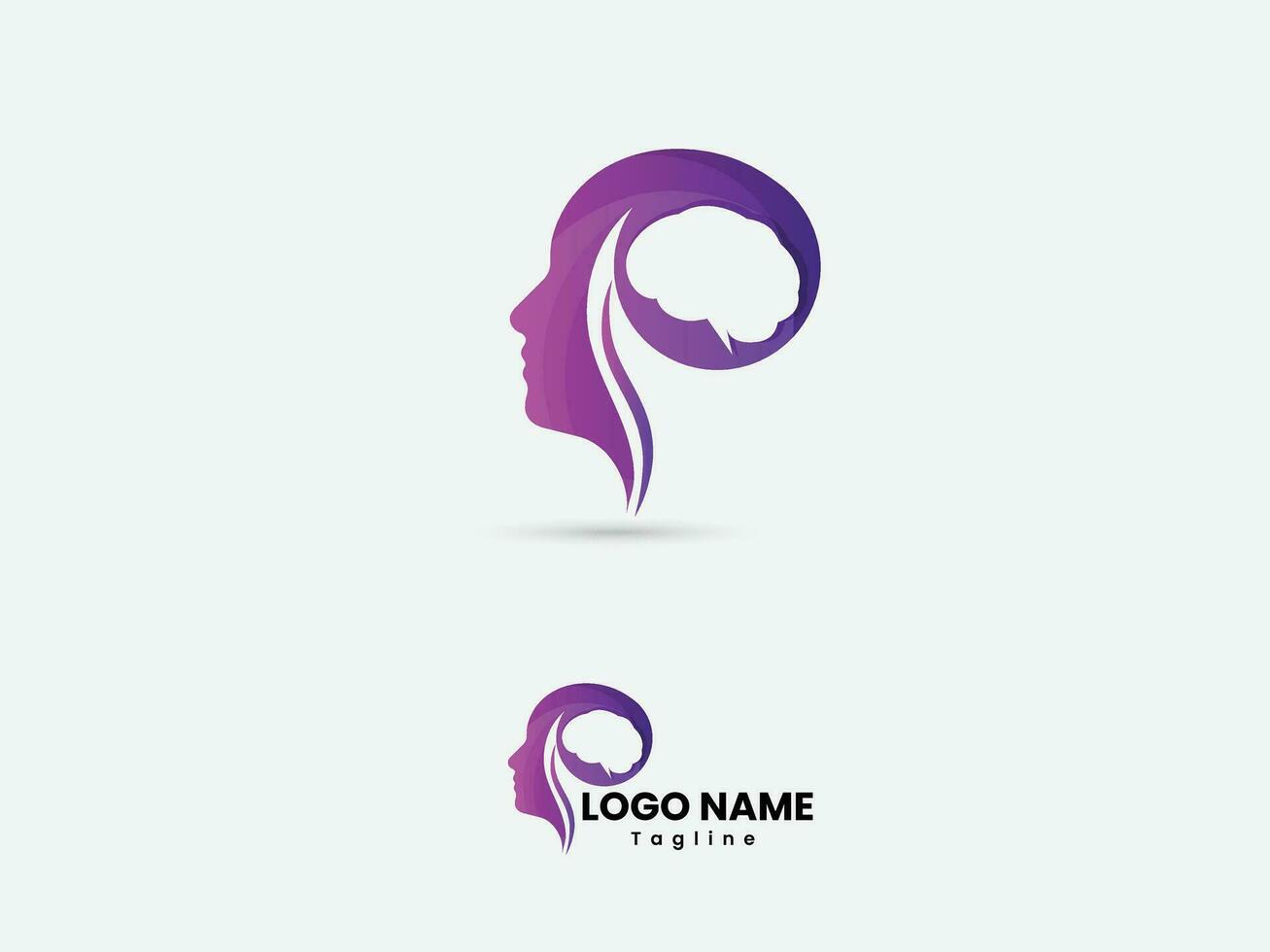 hersenen logo ontwerp. slim idee. menselijk. wetenschap. idee. bedrijf. gezondheidszorg. hersenen vector. financiën. kleurrijk en premie sjabloon vector