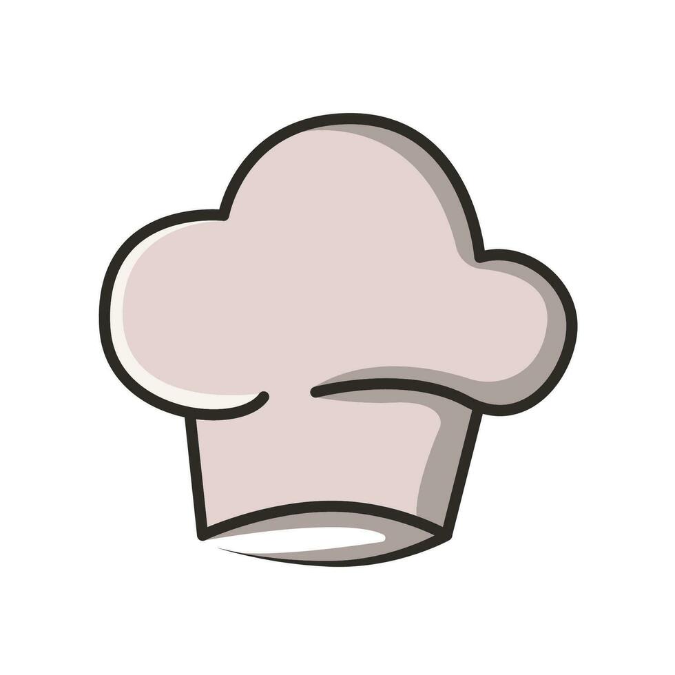 chef hoed icoon ontwerp vector sjabloon