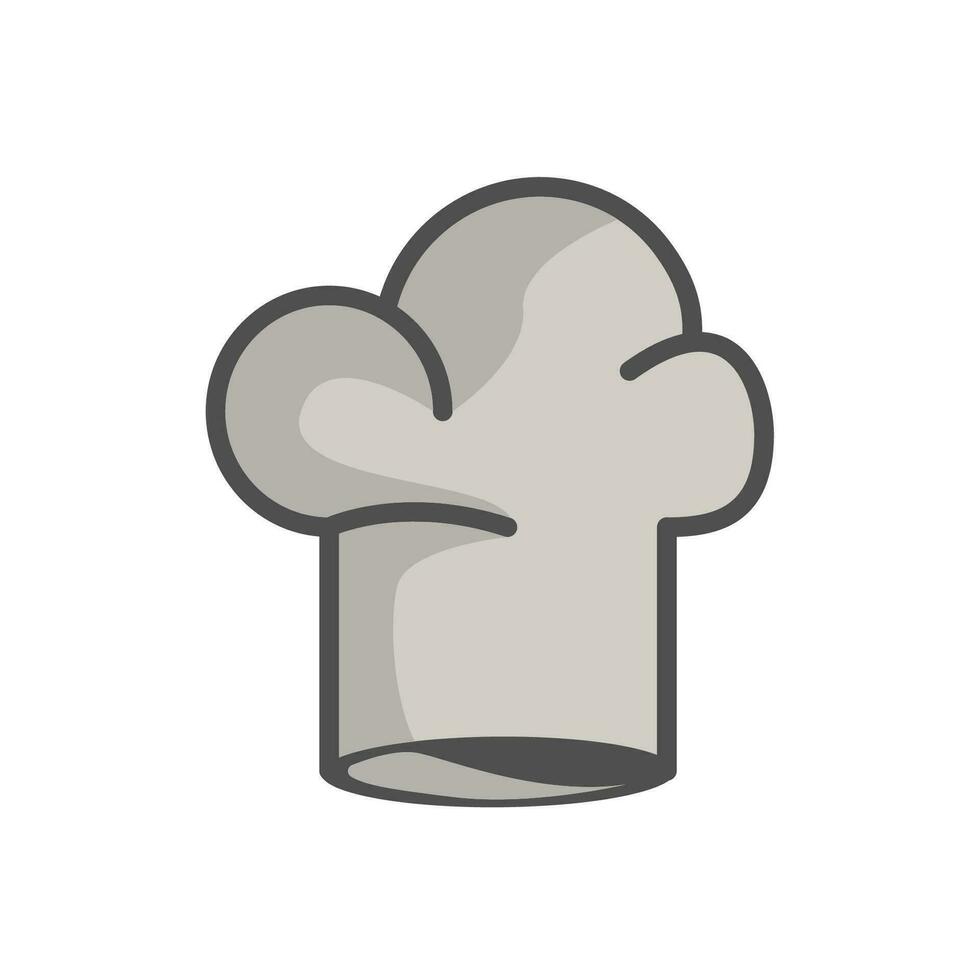 chef hoed icoon ontwerp vector sjabloon