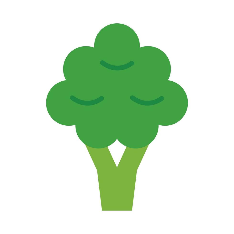 broccoli vector vlak icoon voor persoonlijk en reclame gebruiken.